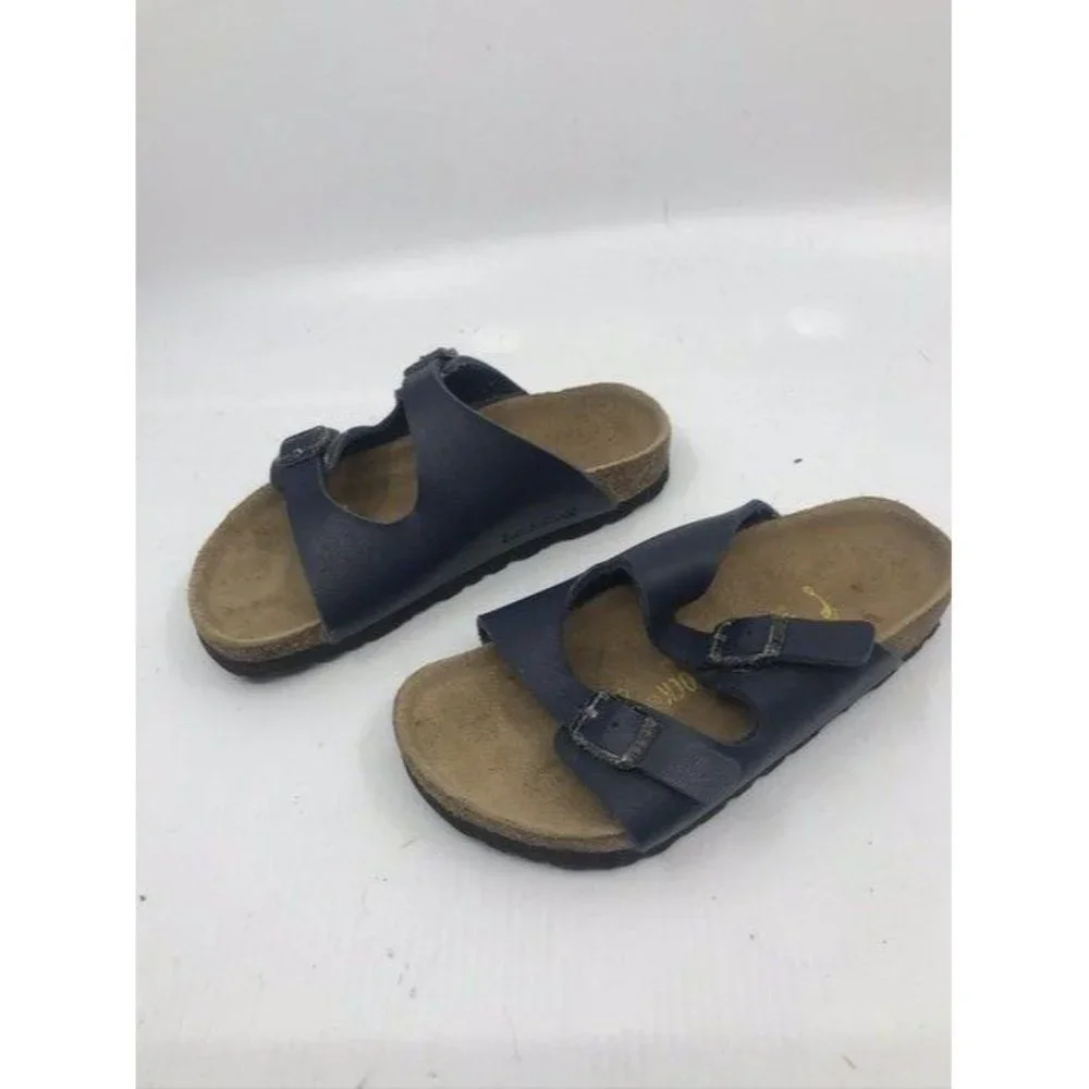 Birkenstock Dark Blue Unisex Child Sandals Size Us